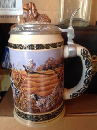 Photo Budweiser hunter series setters Stein $25