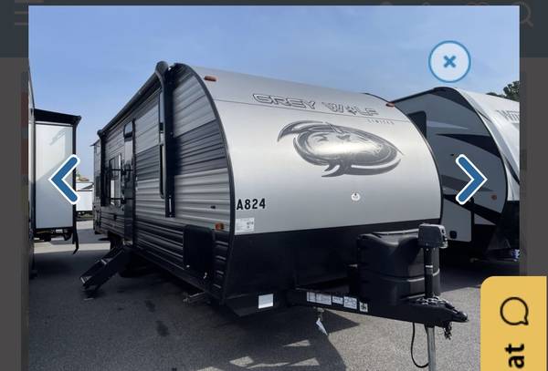 Photo Forest River Grey Wolf Trailer $28,000