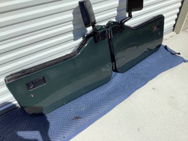 Photo Jeep CJ7 CJ8 YJ Factory Half Doors $700