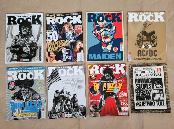 Photo Classic RocK Magazines  The Best of British Rock Festival, 18 songs $15
