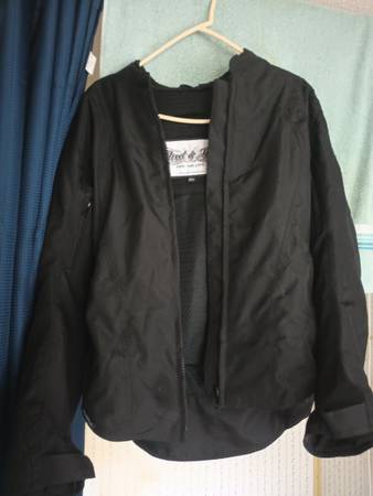 Photo Street and Steel Motorcycle coat  jacket $40