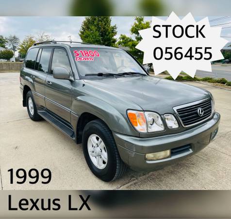 Photo 1999 LEXUS LX PERFECT OFF ROAD SUV $1,800