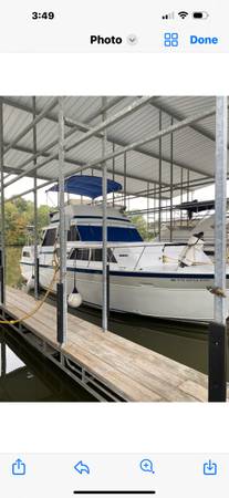 83 Marinette 40 footer new paint $35,000