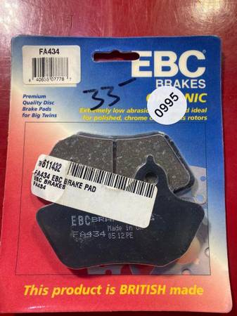 Photo EBC Brake Pads for Harley Davidson SOFTAILS $10