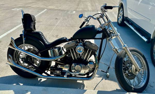 Photo Harley Davidson Custom Sportster Chopper $7,500