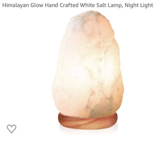 Photo Himalayan white salt l new in open box $10