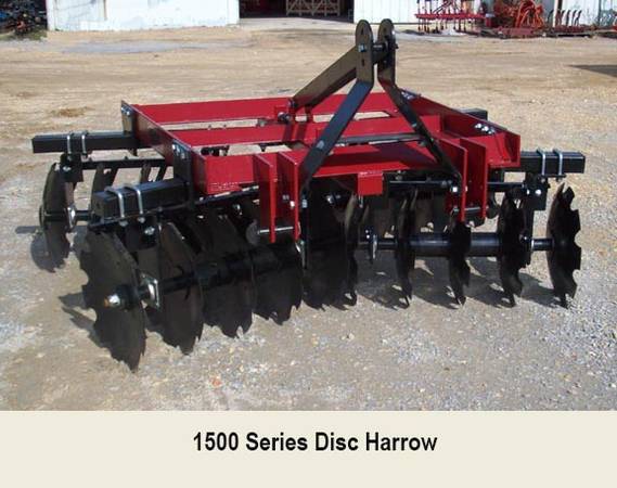 New Atlas 1500 Series Disc Harrow 16x22 20x22 24x22 55-75 HP Tractor $3,416