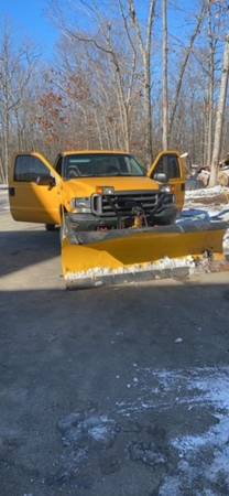 Photo 2002 F-250 SUPER DUTY PICK UP TRUCK WITH PLOW - $9,000 (MADISON)