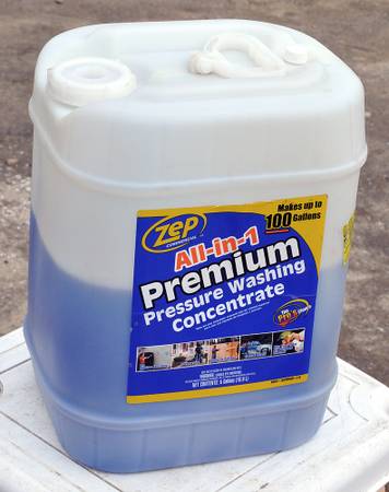 Photo All-In-One Zepp Premium PRESSURE WASHER CONCENTRATE about 2.6 Gallons $15