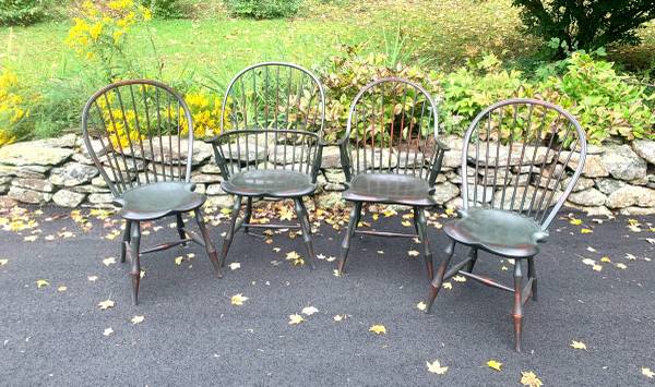 Photo Durham Estate Sale featuring D. R. Dimes Windsor chairs and Longer Ber