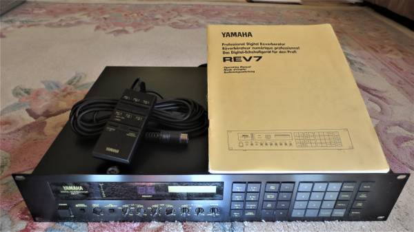 Effects Yamaha Rev7 Remote  Manual $275