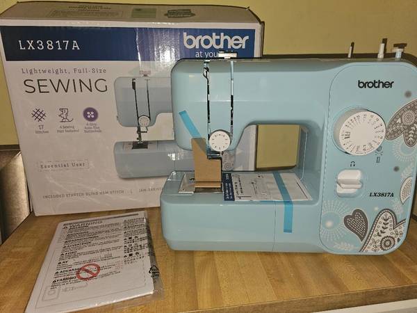 Photo NEW IN BOX FACTORY PACKED BROTHER SEWING MACHINE $80