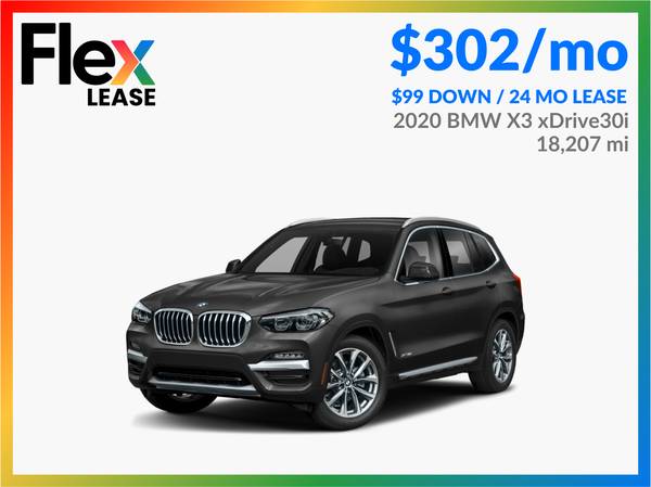 Photo 2020 BMW X3 xDrive30i 24 Month Lease - $302 (North Jersey)