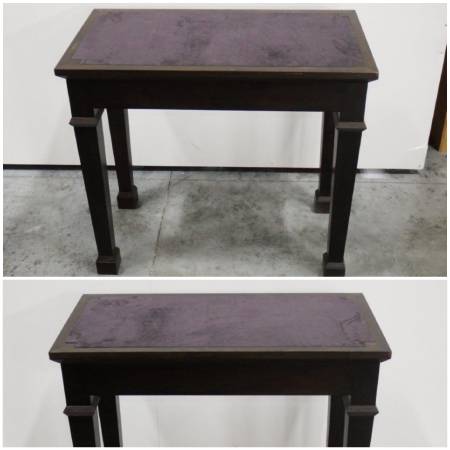 Photo Pair (2) of Custom made ultra suede High Top Tables - Used $200