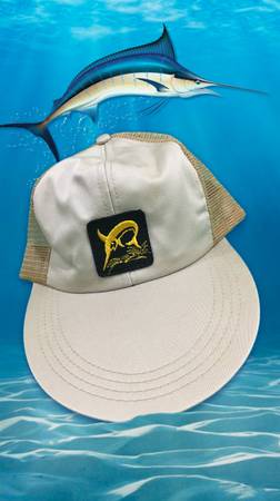 Saltwater Fishing Cap w extended Visor $5