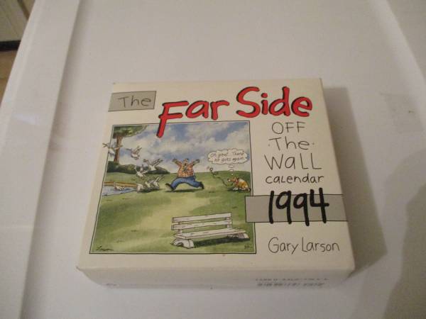 Photo Vintage The Far Side 1994 Off-the-Wall Desk Calendar Pages,Gary Larson $1