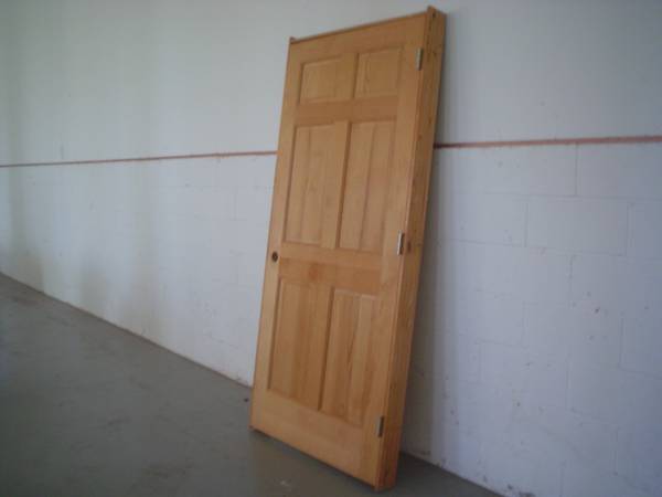 Photo NEW PONDEROSA PINE DOOR 36X80in $199.4 NEW MIRRORS BUILDER RETIRING - $99 (HILLSBOROUGH, N.J.)
