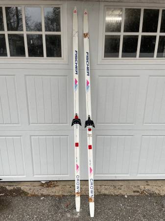 Photo skis and boots, cross country $15