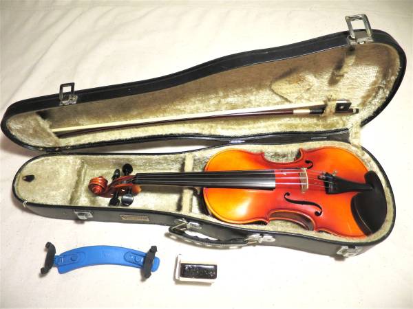 12 Size Suzuki No. 280 (Progressing) Violin, Japan - Full Outfit $250