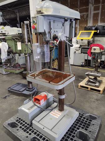 Photo 17 Delta Drill Press, Model 17 430, Floor Type, Tilting Table, Variab $1,250