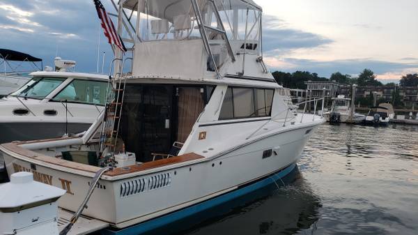 36 ft sportfish diesel $30,000