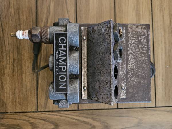 Photo Antique Chion Spark Plug Tester $100