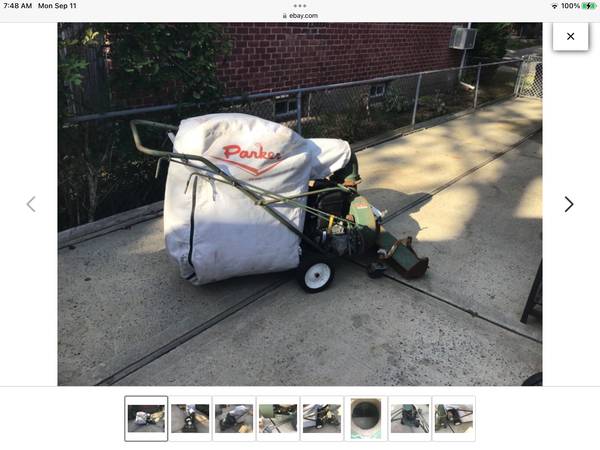 Photo Billy Goat BG60P Self Propelled Lawn Vacuum $300