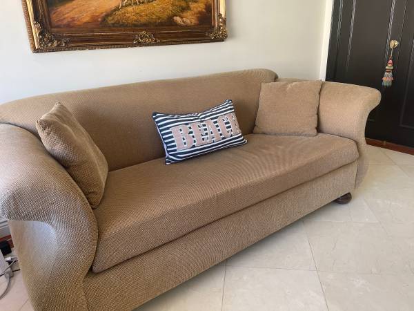Photo Carlyle - Designer Sleeping Sofa Bed  Custom Convertible Couch FULL $1,950
