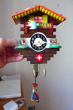 Photo Cuckoo Clock from Switzerland $125