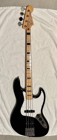 Photo Fender Geddy Lee Jazz Bass - Crafted in Japan 2006 $850