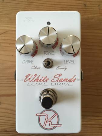 Photo Keeley White Sands Luxe Drive Overdrive Pedal $100