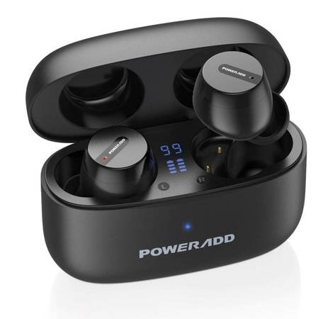 Photo Poweradd S12 Wireless in-Ear Bluetooth Earbuds with Type-C - BRAND NEW $19