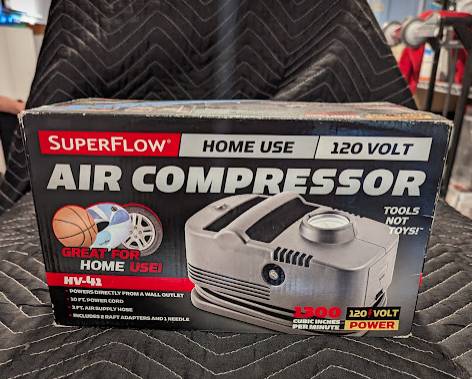 Photo SuperFlow Air Compressor $40