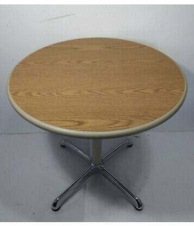 Photo Vintage Steelcase Round Formica Dining Table $420