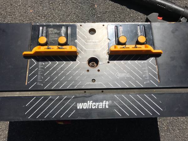 Photo Wellcraft Router Table  Porter Cable Router $50