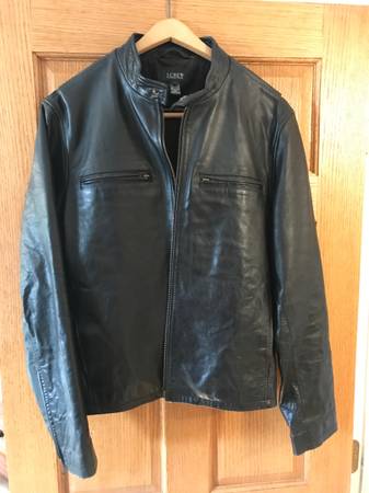 Photo Black Leather Jacket Size M - $50 (Traverse City) lsaquo image 1 of 3 rsaquo (google map)