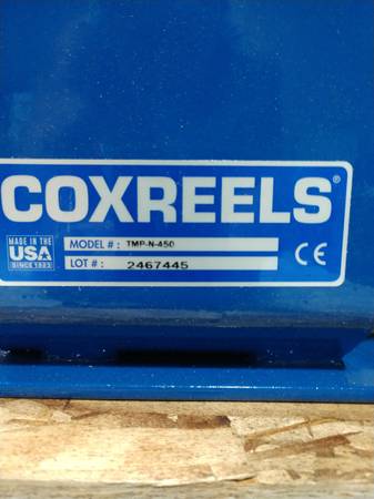 Coxreels 12 x 50 ft 2500 psi $675