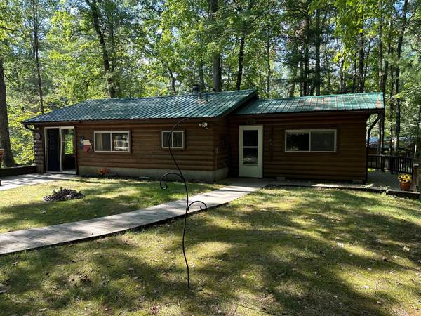 Photo River Cabin on Little South Branch of Pere Marquette MLS23132794 $249,900