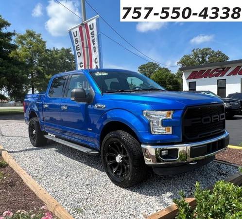 Photo 2015 Ford F-150 XLT CREW CAB 4X4, LEATHER INTERIOR, REMOTE START, (_Ford_ _F-150_ _Truck_)