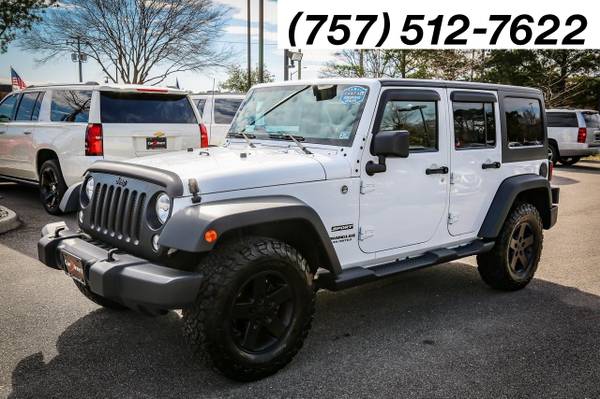 Photo 2015 Jeep Wrangler Unlimited SPORT UNLIMITED 4X4, BLUETOOTH, FENDER FL (_Jeep_ _Wrangler Unlimited_ _SUV_)
