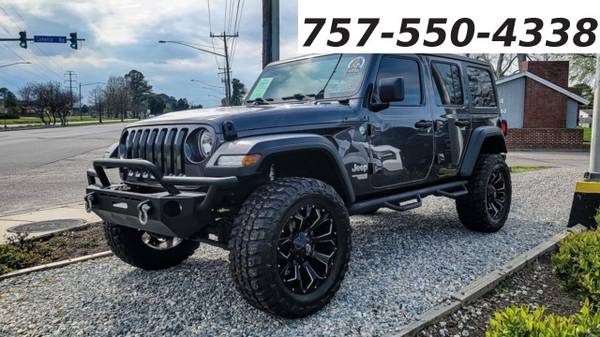 2018 Jeep Wrangler Unlimited Sport S 4X4, BLUETOOTH, SIRIUS XM, LOW MI ...