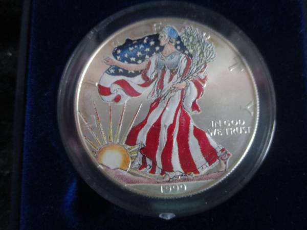 Photo American Silver Eagle Coins
