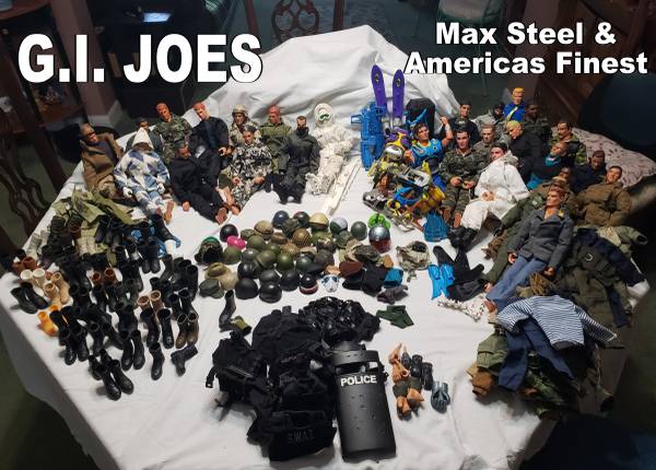 Photo OR BEST REASONABLE OFFER - GI Joe (and knockoffs) Mania $350
