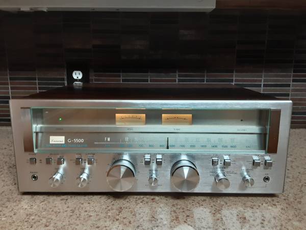 Photo SANSUI Model G-5500 Pure Power Stereo Receiver (60wpc) $650