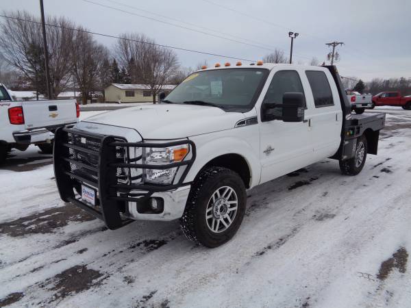 Photo 2013 Ford f350 6.7 DIESEL LARIAT CREW FLATBED RUST FREE SOUTHERN 3400 - $37,995 (Loyal)