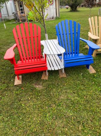 Photo Adirondack chairs $400