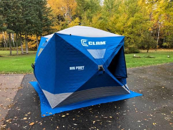 Clam Bigfoot XL4000t Ice Shelter $200 | Sports Goods For Sale ...