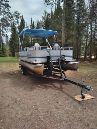 Northwoods Pontoon 18Ft $7,800 | Boats For Sale | Northern Wisconsin ...