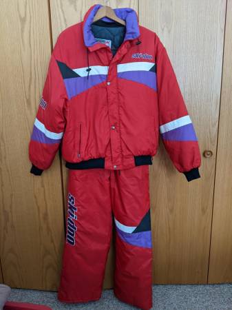 Photo Ski-Doo snowmobile suit set $50