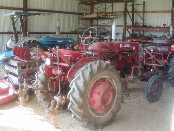 Photo Super A Farmall Tractor $3,000